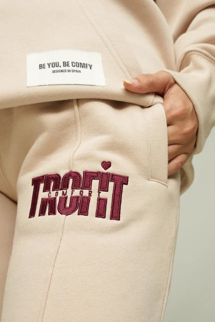 Survêtement beige grès