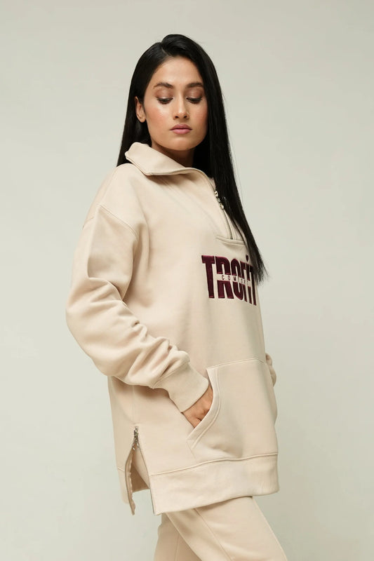 Survêtement beige grès